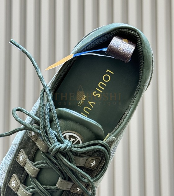 L0vis Vvtt0n LV Arrival Lambskin Ballet Flats with Floral Sole Green Master Quality