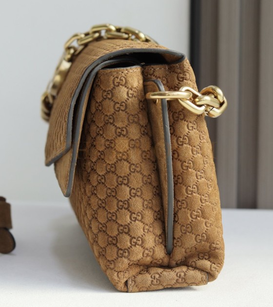 Gvc*1 857362 Shoulder Bag Brown GG Canvas (36×19.5×9.5cm) Master Quality