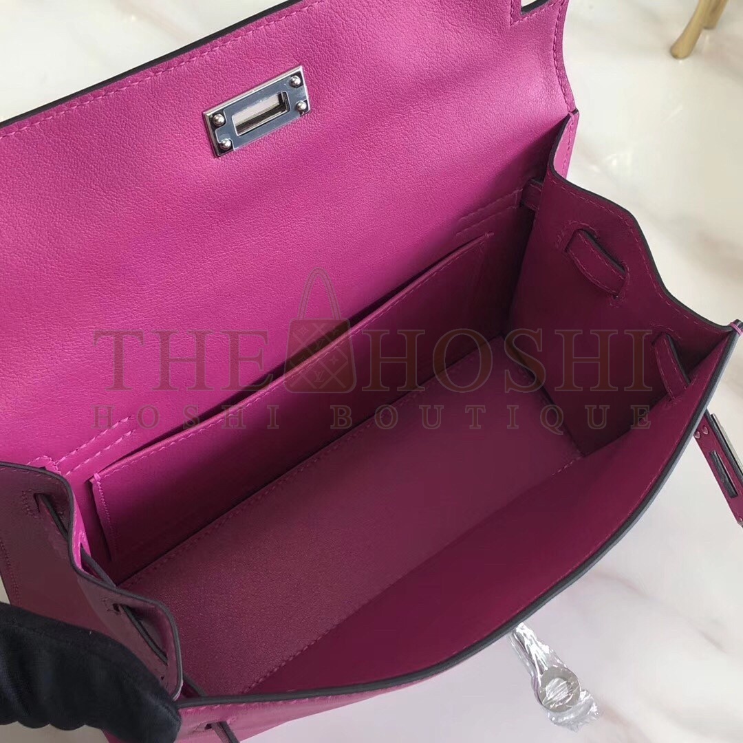 H**me5 Rose Purple Swift Kelly Danse Bag Master Quality