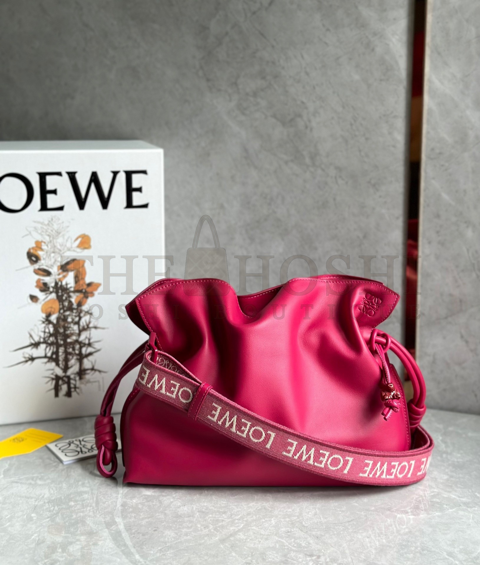 L0ew* Flamenco Clutch Bag In Ruby Red Leather Master Quality