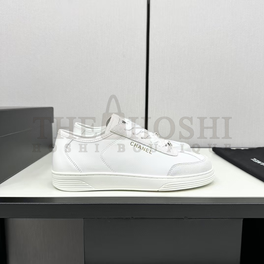 Ch**el Classic White Sneakers Master Quality