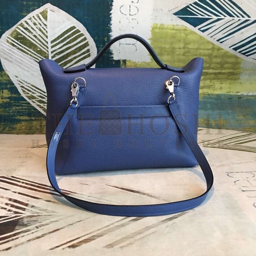 H**me5 24/24 29 Bag In Blue Clemence Calfskin Master Quality