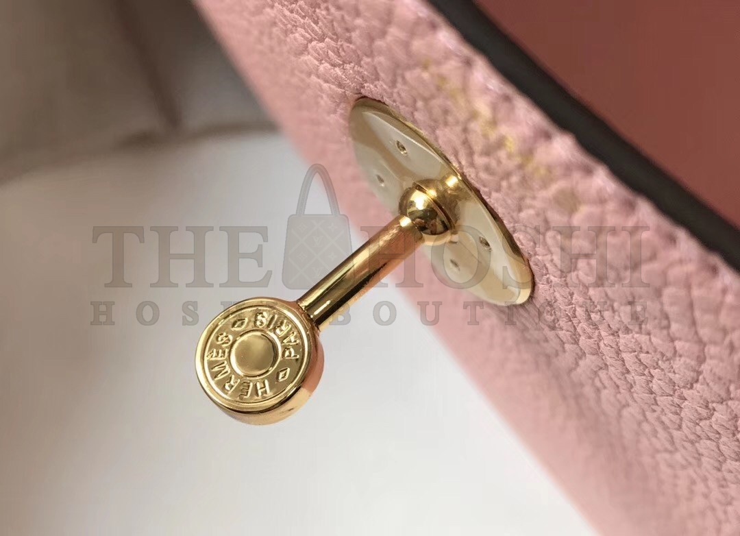 H**me5 Lindy 26cm Bag In Pink Clemence With GHW Master Quality