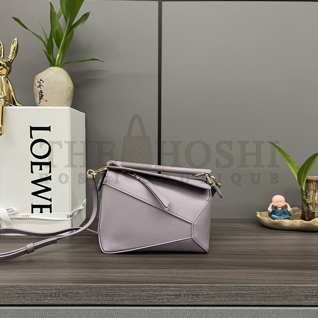 L0ew* Mini Puzzle bag in soft grained calfskin Master Quality
