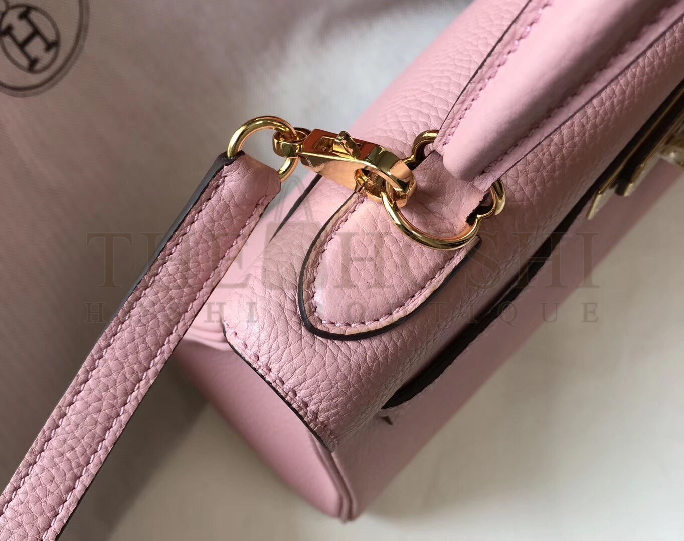 H**me5 Pink Clemence Kelly 28cm Bag Master Quality