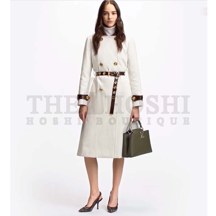 L0vis Vvtt0n LV Women Capucines MM Handbag Taurillon Cowhide Leather Python Trim Master Quality