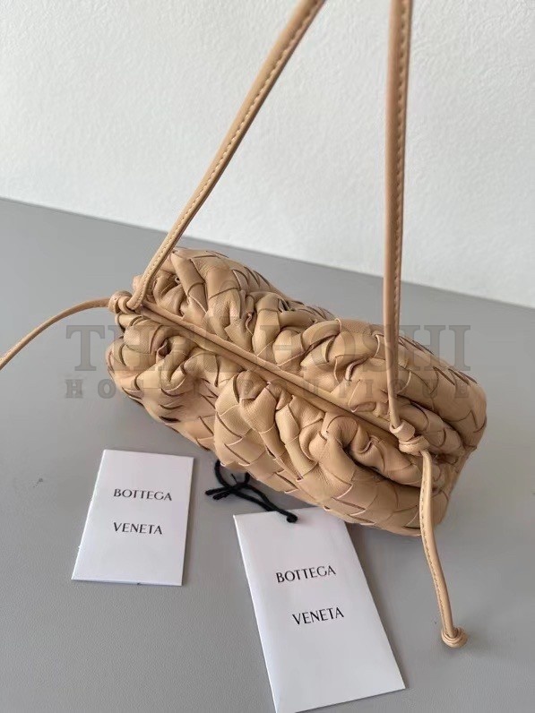 B0tt*ga Ven*ta Mini Pouch In Beige Intrecciato Lambskin Master Quality