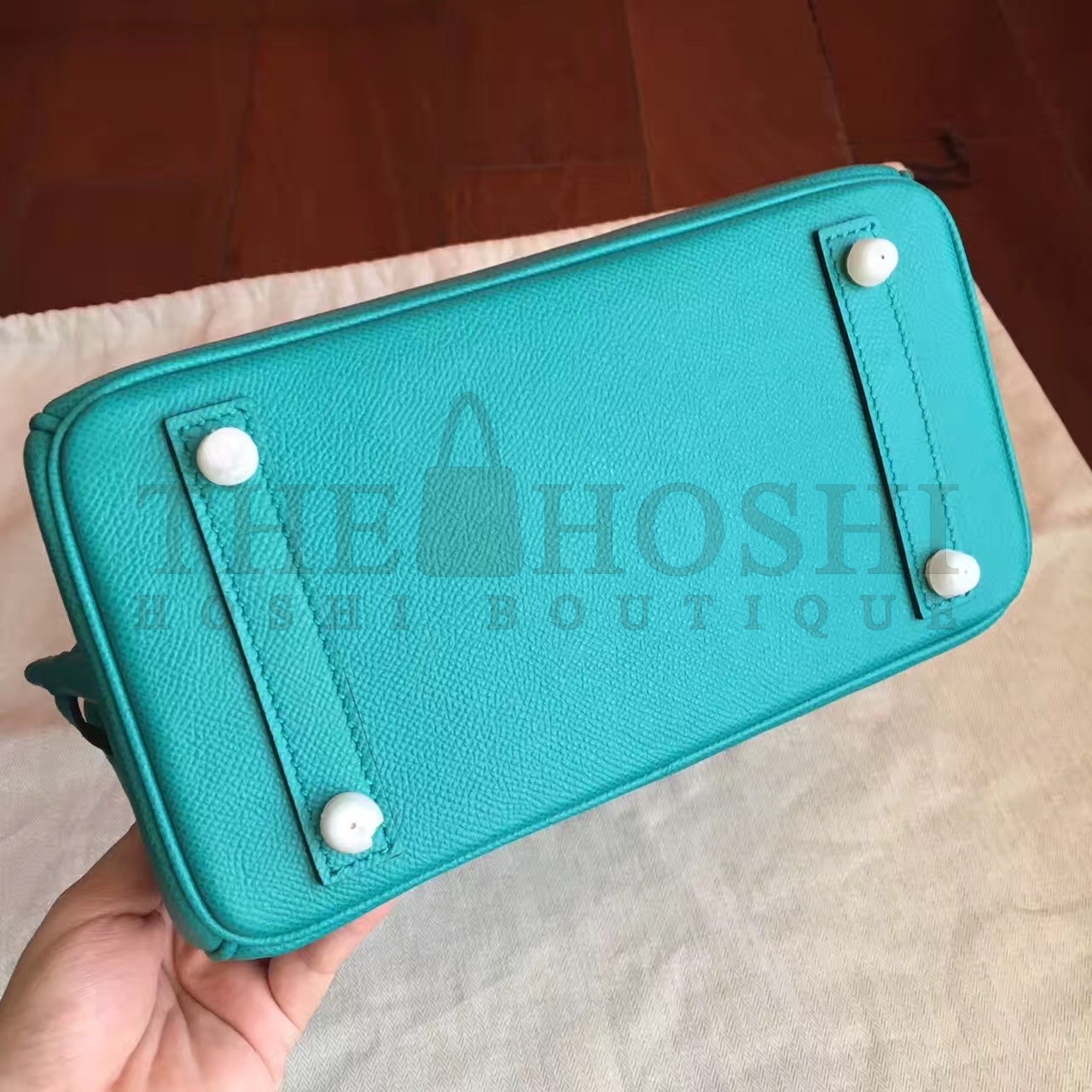 H**me5 Malachite Birkin 25cm Epsom Handmade Bag Master Quality