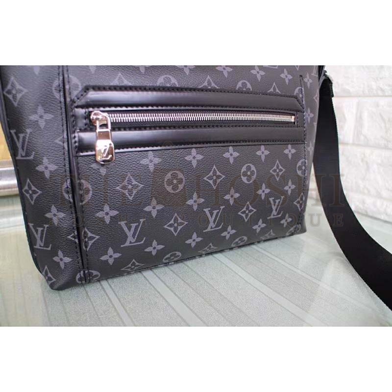 L0vis Vvtt0n LV Men Odyssey Messenger PM Monogram Eclipse Coated Canvas Master Quality