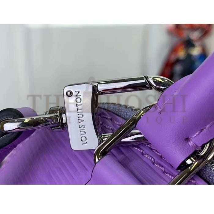 L0vis Vvtt0n LV Women Nano Alma Handbag Lilas Provence Lilac Epi Grained Cowhide Leather Master Quality