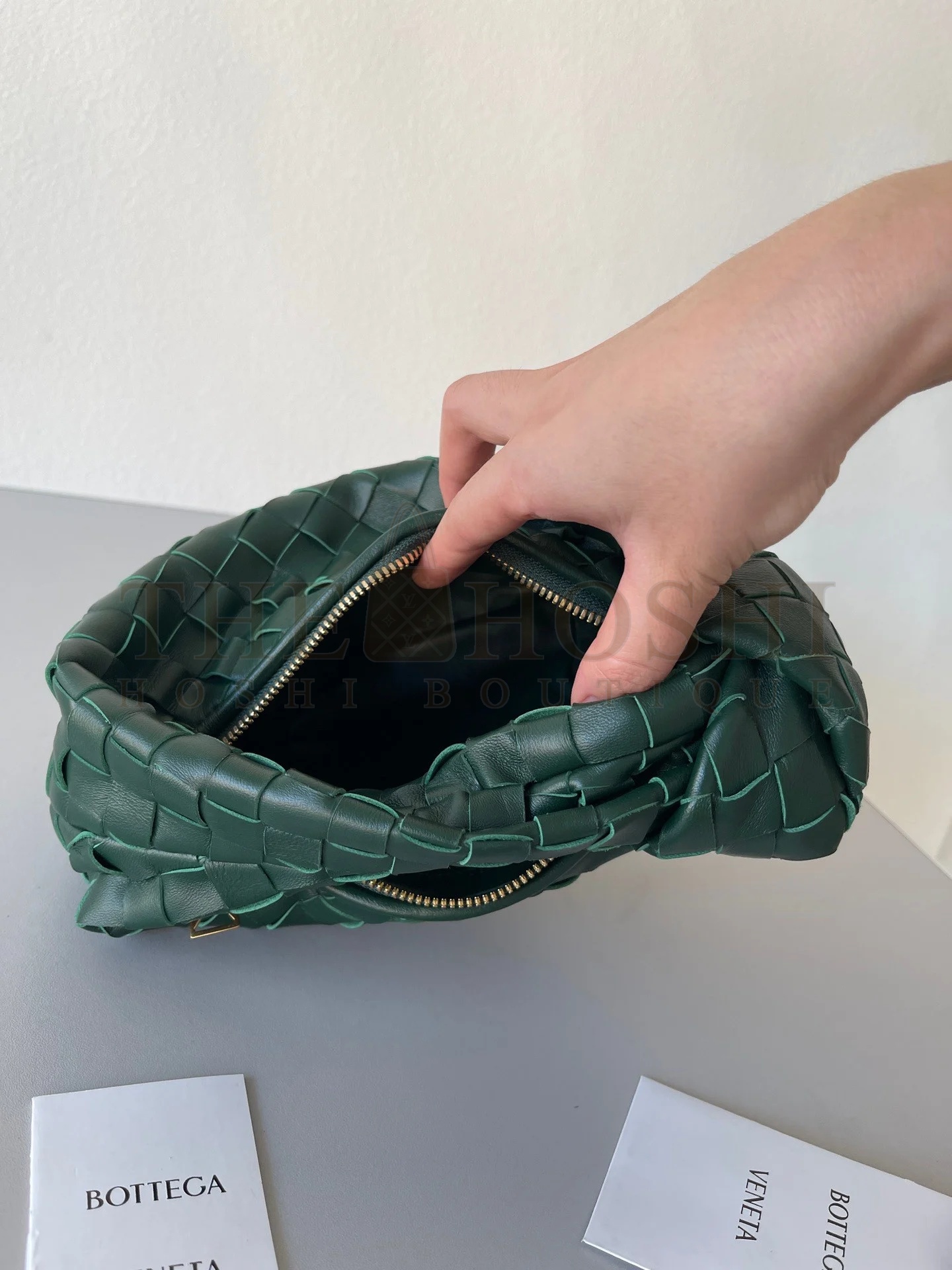 B0tt*ga Ven*ta BV Jodie Mini Bag In Raintree Intrecciato Lambskin Master Quality