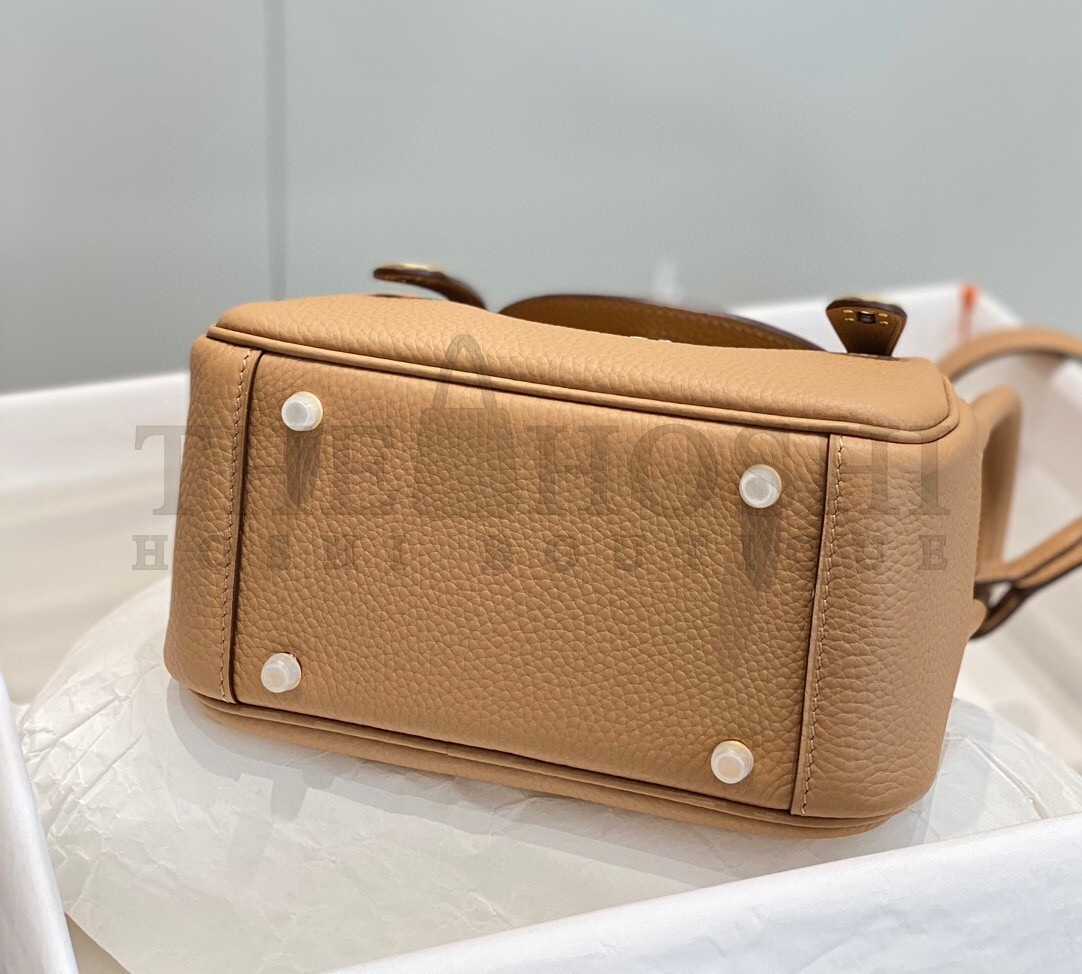 H**me5 Lindy Mini Bag In Chai Clemence Leather GHW Master Quality