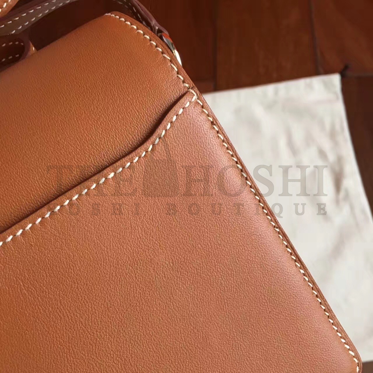 H**me5 Mini Sac Roulis Bag In Caramel Swift Leather Master Quality