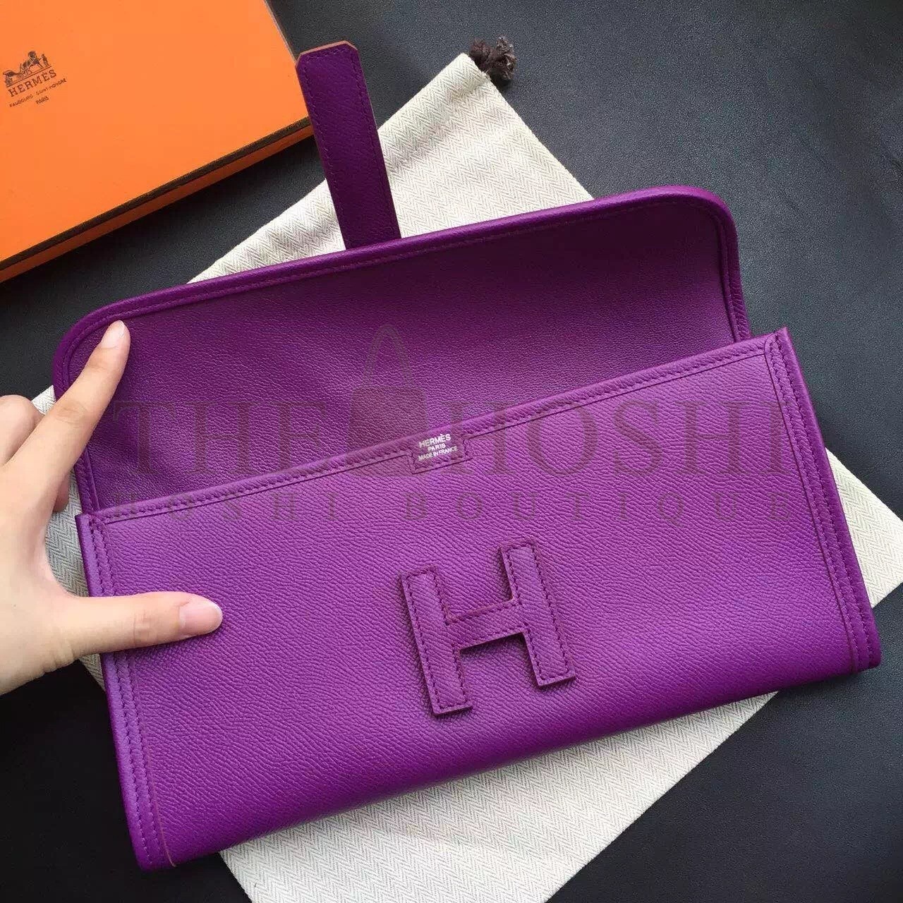 H**me5 Cyclamen Epsom Jige Elan 29 Clutch Bag Master Quality