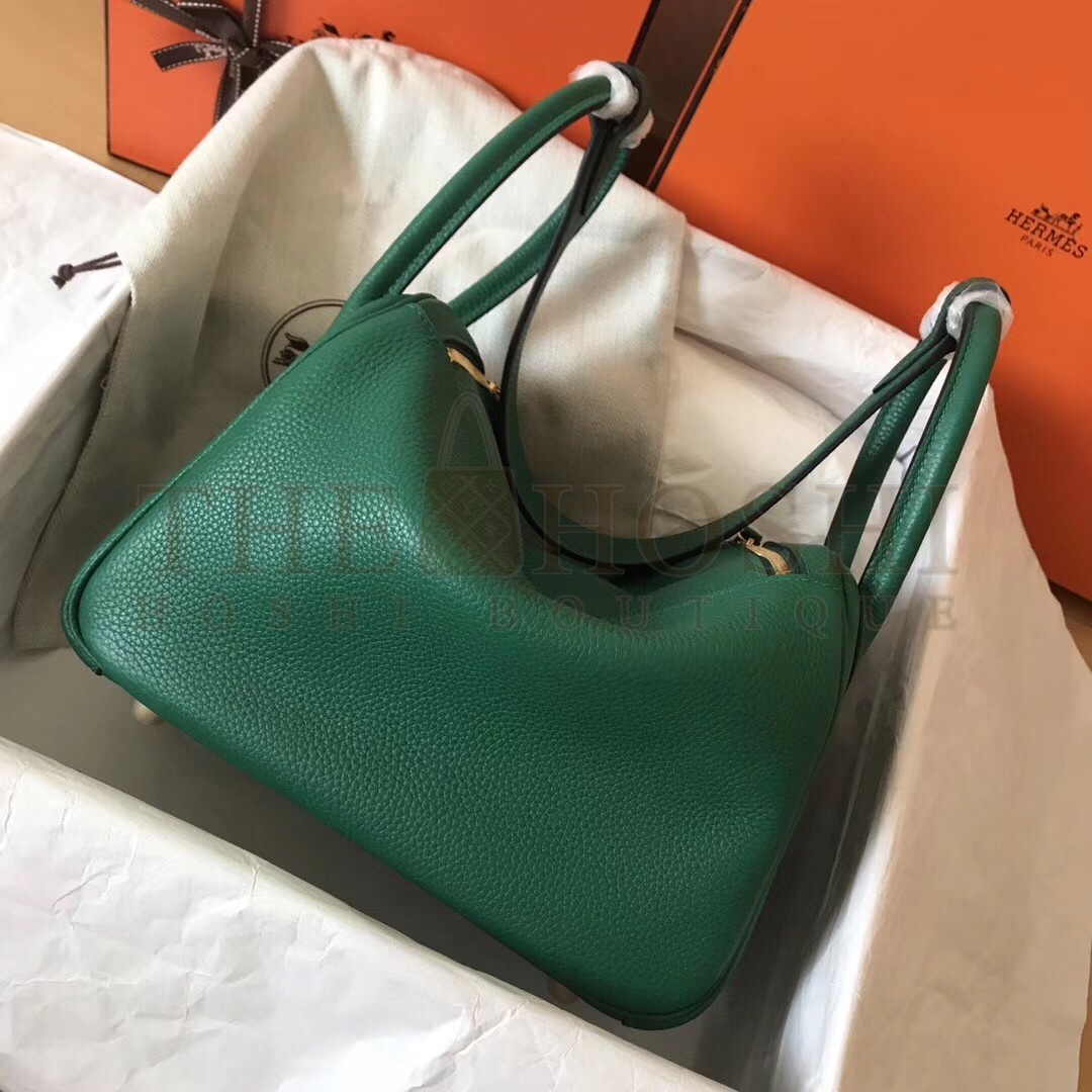 H**me5 Vert Vertigo Lindy 30cm Clemence Handmade Bag Master Quality