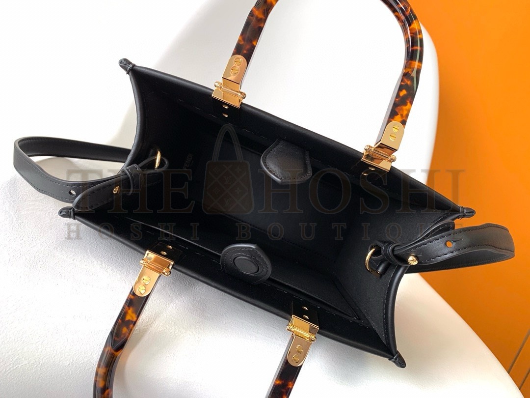 F**di Sunshine Small Tote Bag In Black Calfskin Master Quality