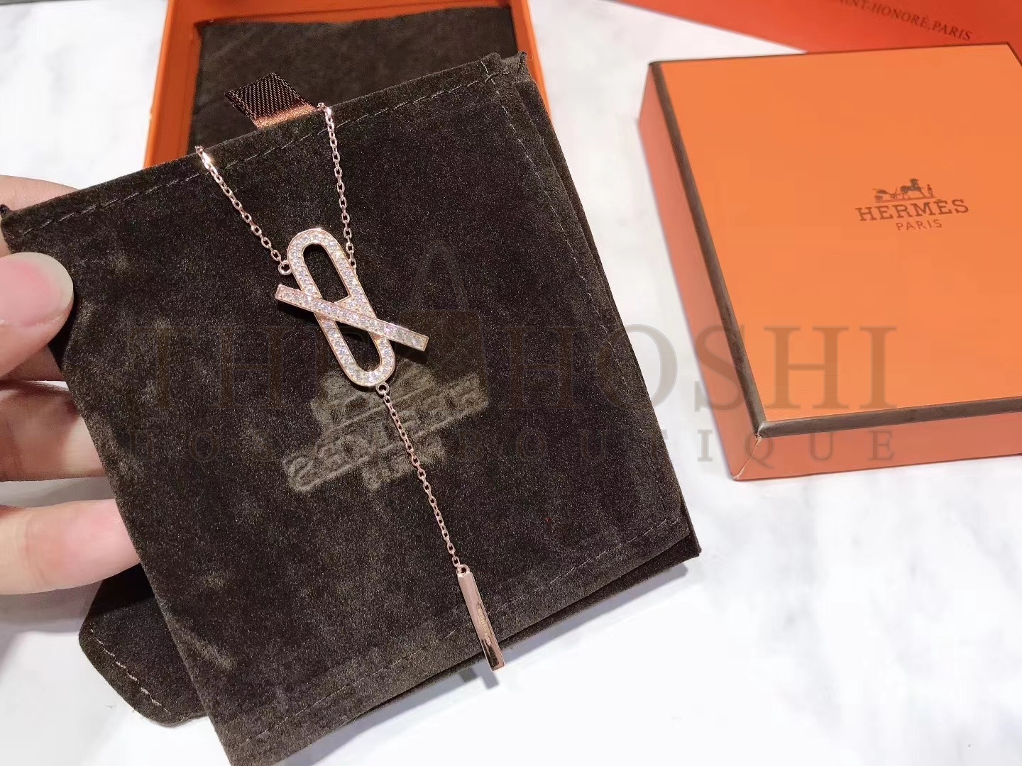 H**me5 Pig Nose Necklace with D1am0nds Master Quality