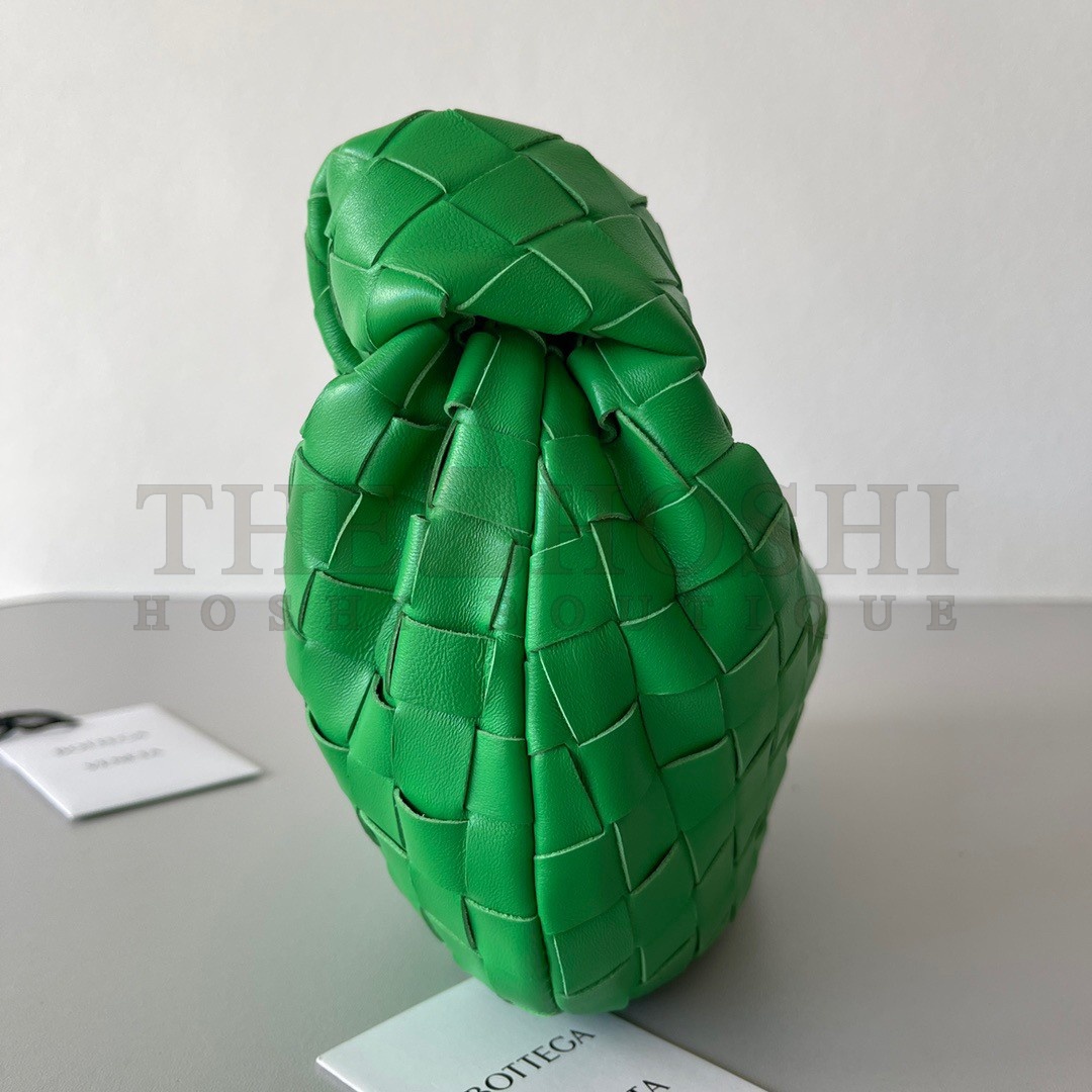 B0tt*ga Ven*ta BV Jodie Mini Bag In Parakeet Intrecciato Lambskin Master Quality