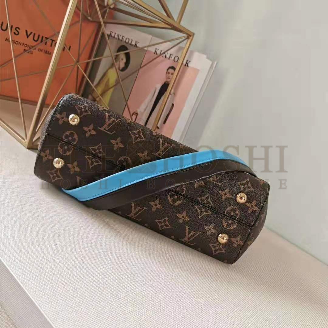 L0vis Vvtt0n LV Women Cluny MM Handbag in Monogram Canvas-Blue Master Quality