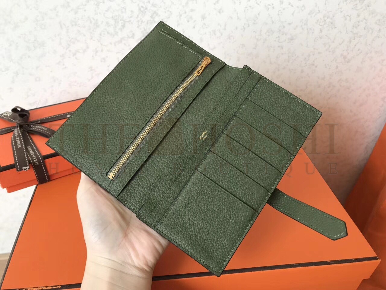 H**me5 Canopee Clemence Bearn Gusset Wallet Master Quality