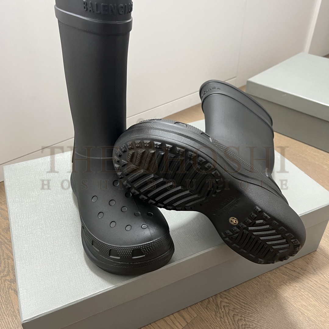 Ba1en*iaga x Cr0c5 boots Bottom thickness: 6cm Tube height: 28cm  size: 35-45 Master Quality