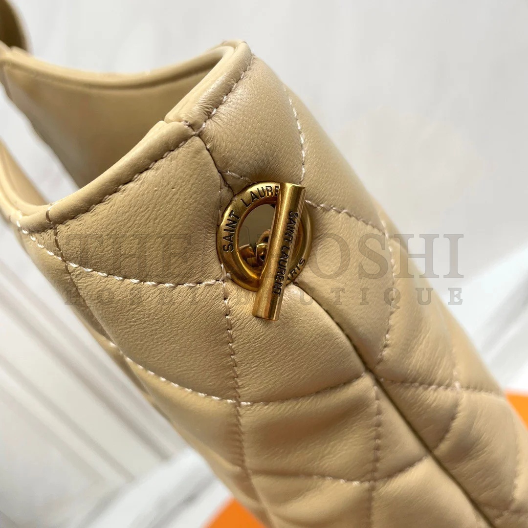 Sa1nt Lau*nt Icare Maxi Shopping Bag In Beige Quilted Lambskin Master Quality
