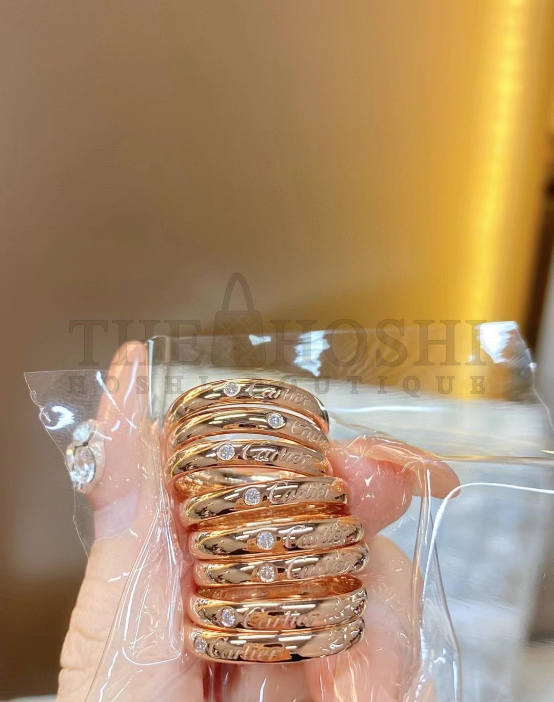 Ca*t1er Ring with One D1am0nd, C DE Ca*t1er WEDDING BAND Master Quality