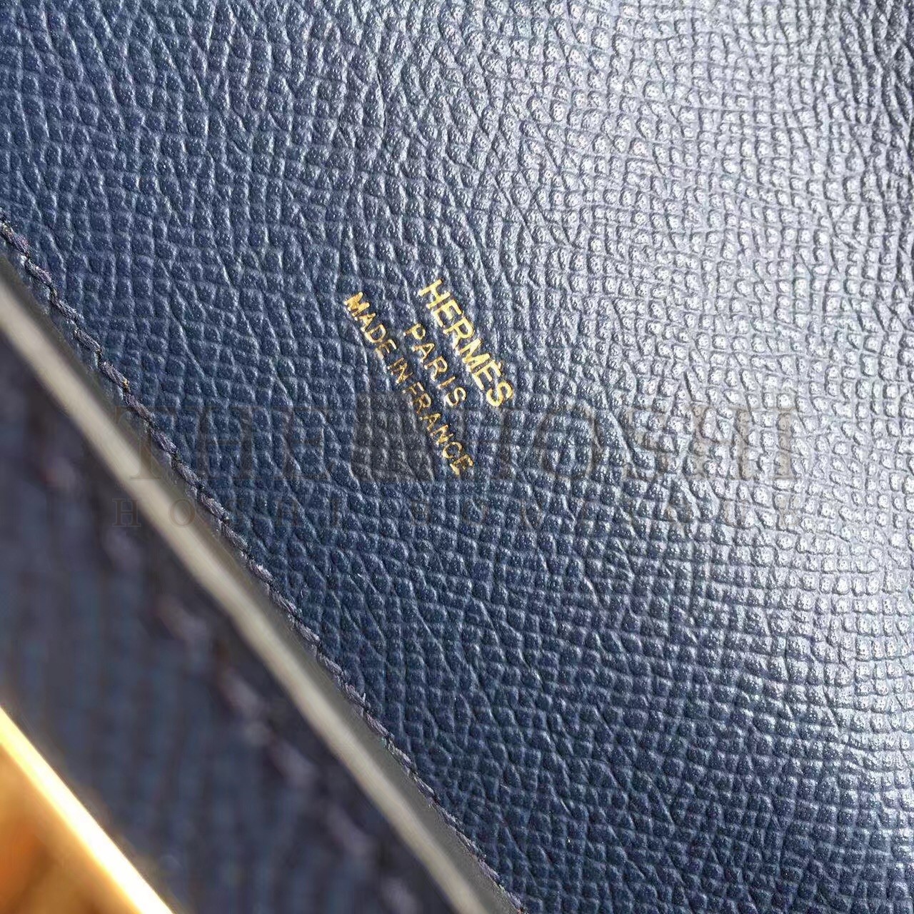 H**me5 Sapphire Kelly Pochette Epsom Handmade Bag Master Quality