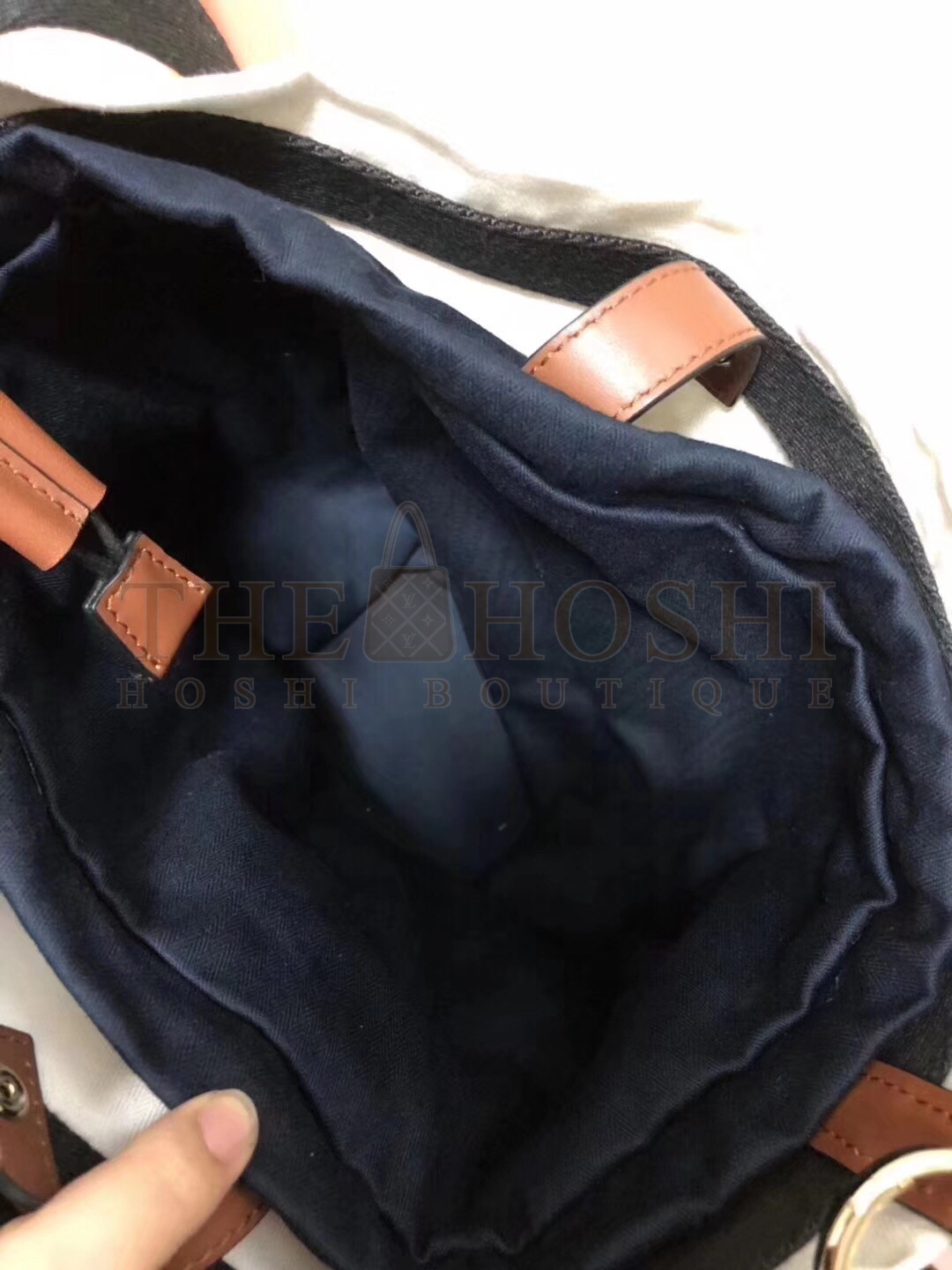 H**me5 Grooming Bucket Bag In White Canvas Master Quality