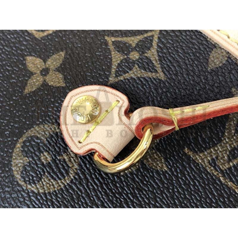 L0vis Vvtt0n LV Women Neverfull MM Bag in Monogram Canvas-Brown Master Quality