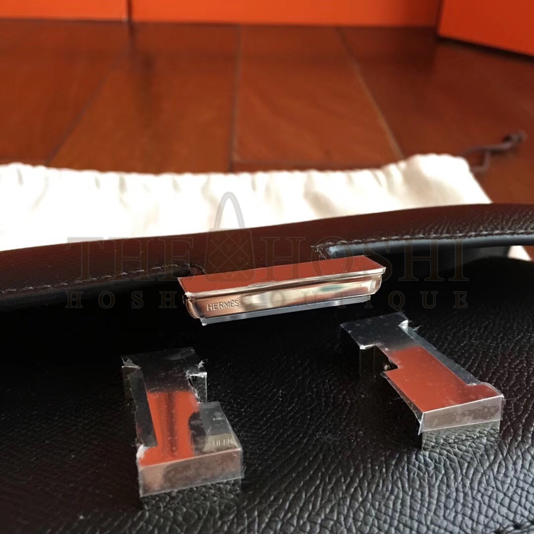 H**me5 Black Epsom Constance Elan 25cm Bag Master Quality