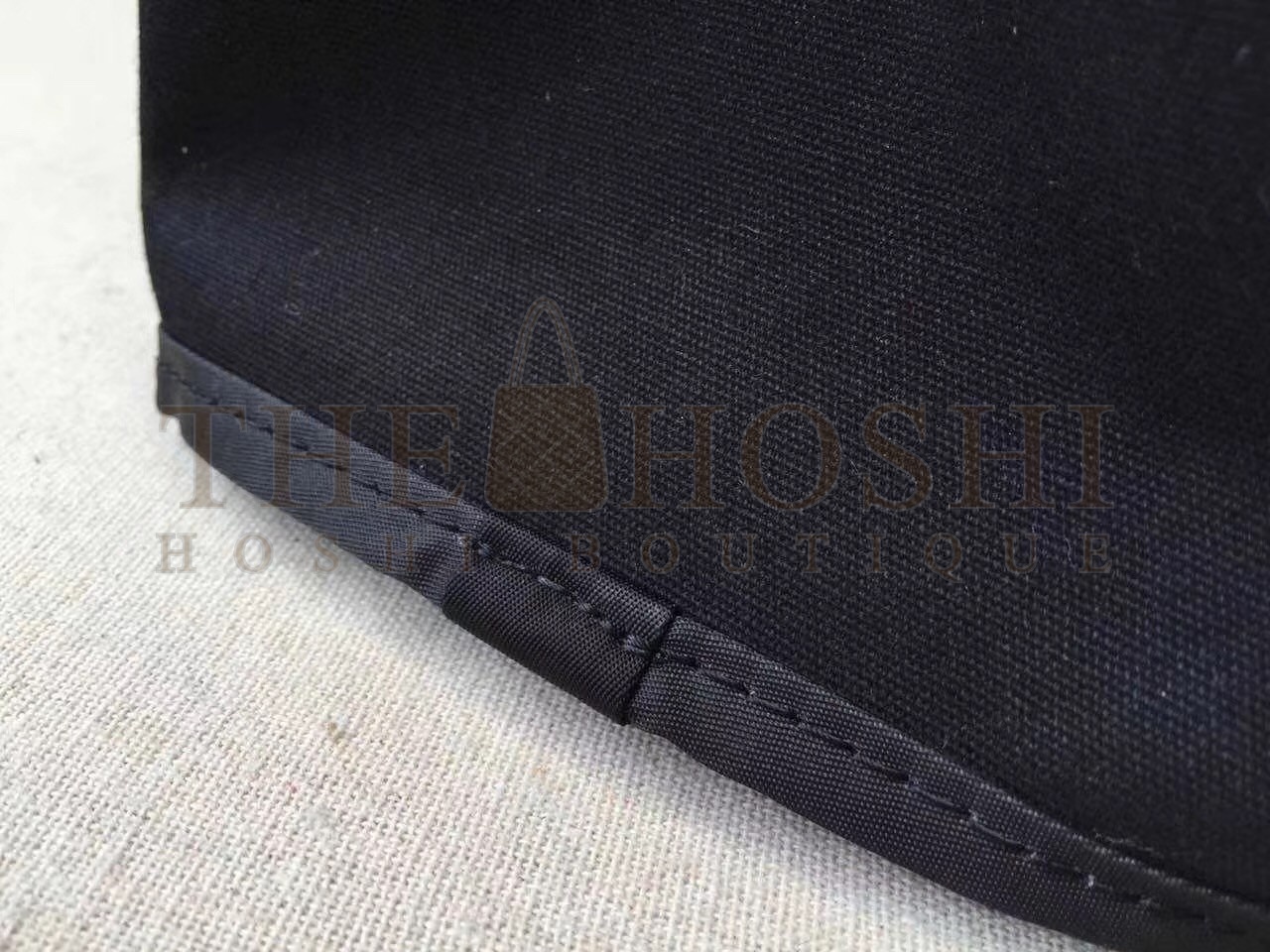 H**me5 Cabag Elan Bag In Black Canvas Master Quality