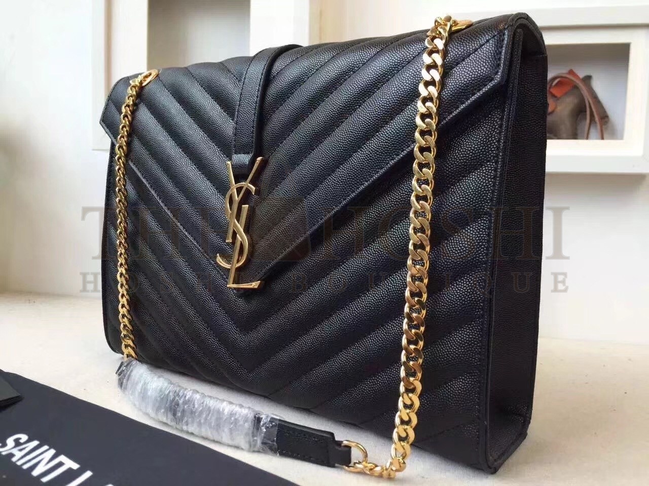 Sa1nt Lau*nt Large Monogramme Envelope Shoulder Bag Master Quality