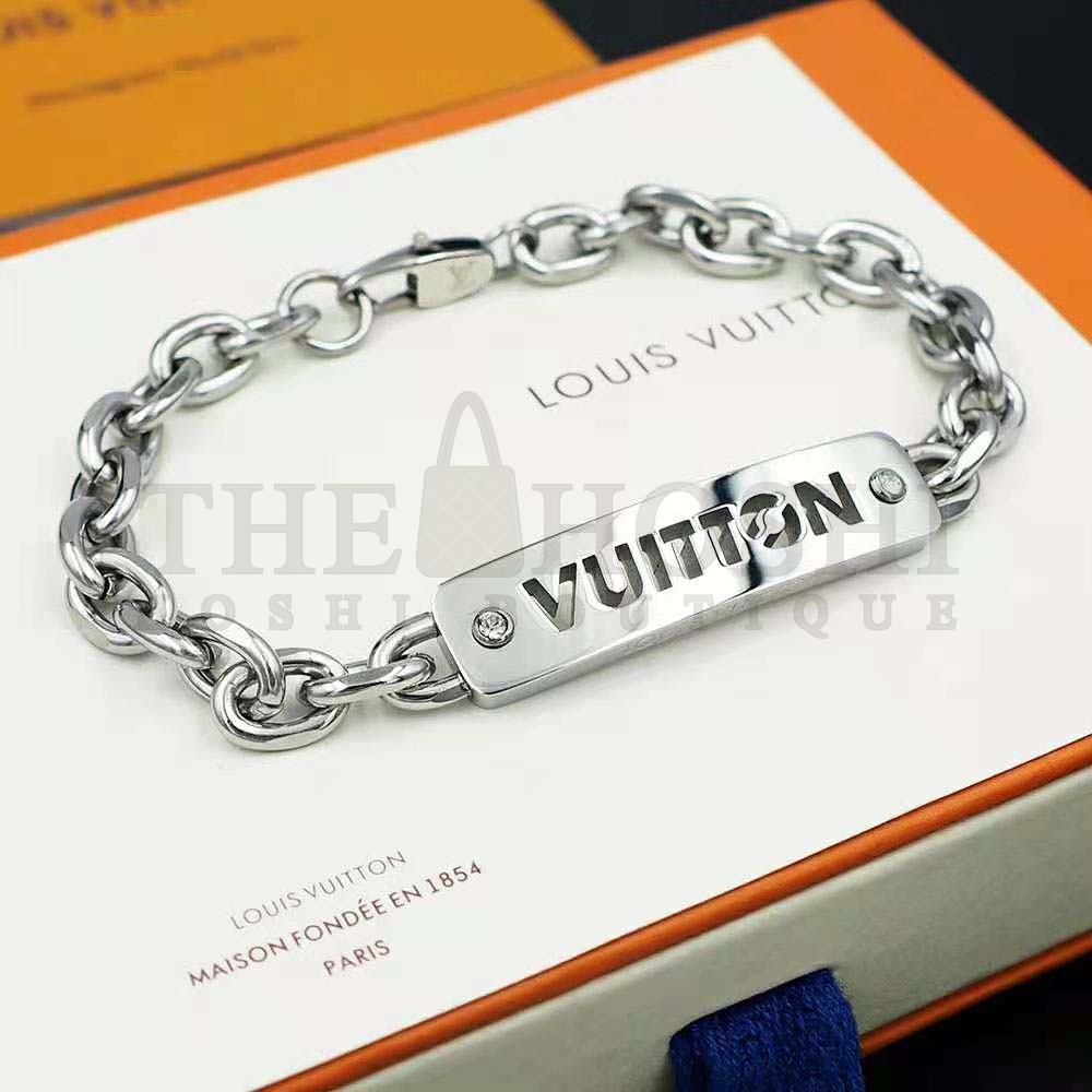 L0vis Vvtt0n Unisex LV ID Bracelet Master Quality