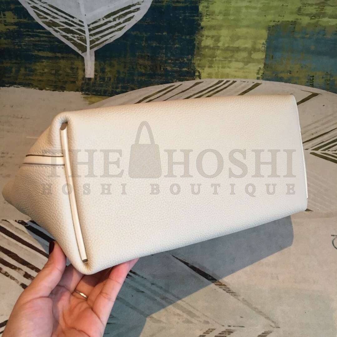 H**me5 24/24 29 Bag In White Clemence Calfskin Master Quality