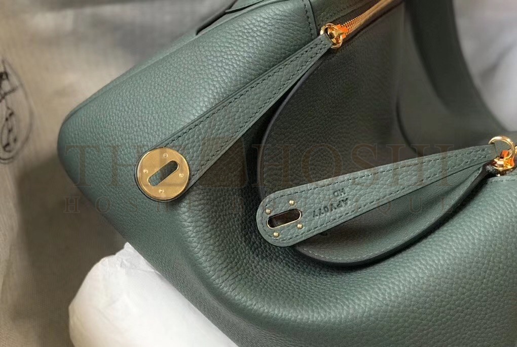H**me5 Lindy 26cm Bag In Vert Amande Clemence With GHW Master Quality
