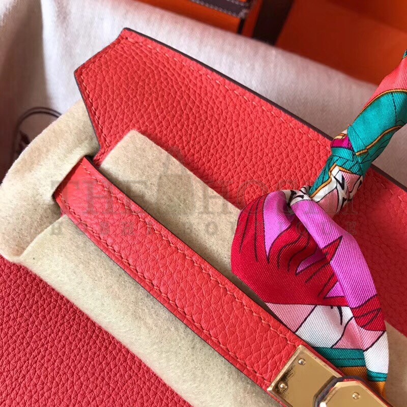 H**me5 Rose Extreme Birkin 30cm Clemence Handmade Bag Master Quality