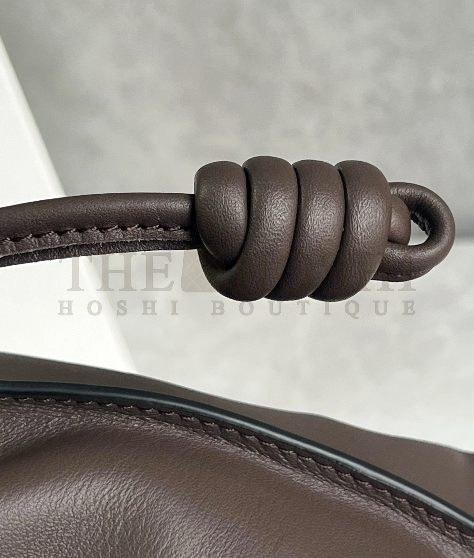 L0ew* Flamenco Clutch Bag in Chocolate Nappa Calfskin size：30cm Master Quality