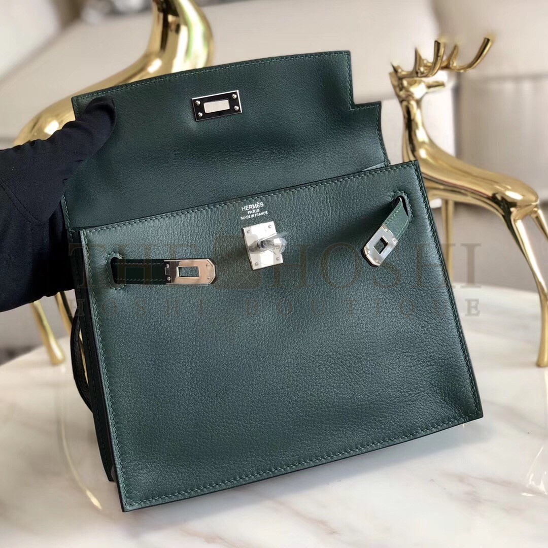 H**me5 Dark Green Swift Kelly Danse Bag Master Quality