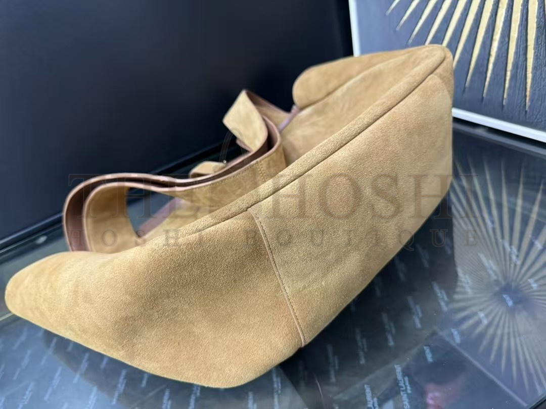 Sa1nt Lau*nt Bea Y51 Cabas Tote Bag in Suede Master Quality