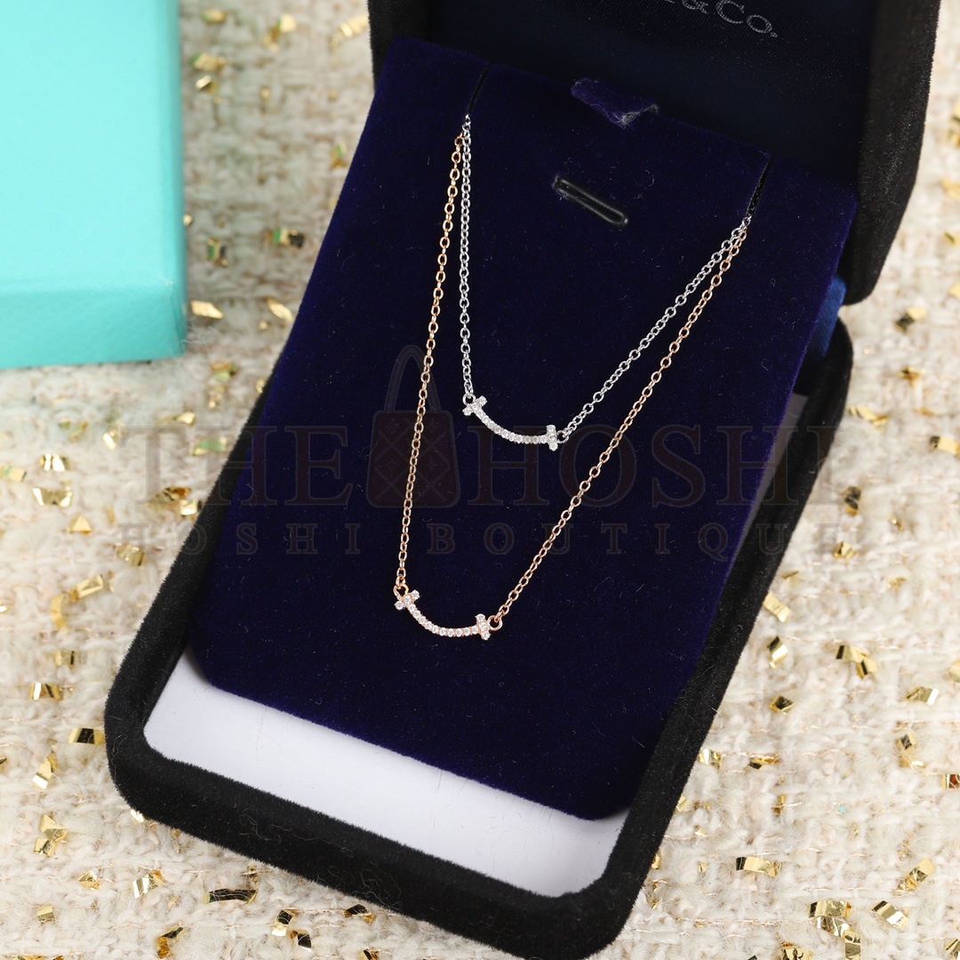 mini necklace T*f*ny sterling silver Master Quality