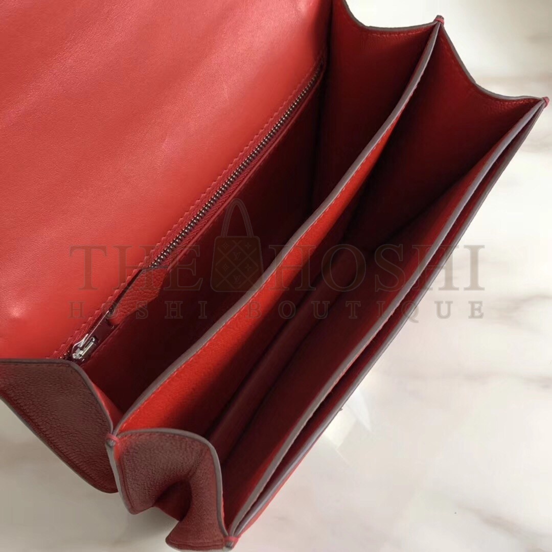 H**me5 2002 20cm Bag In Red Evercolor Calfskin Master Quality