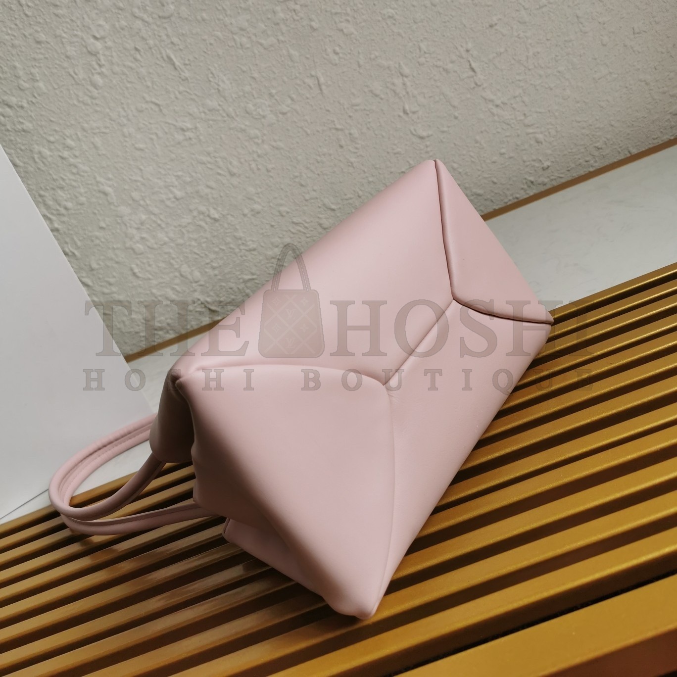 Pra*a S*pernova Small Shoulder Bag In Pink Leather Master Quality