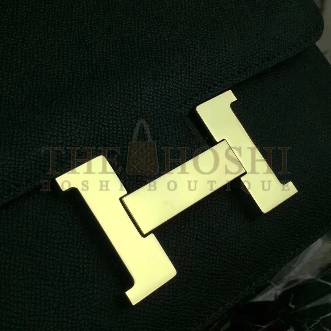 H**me5 Black Constance MM 24cm Epsom Leather Bag Master Quality