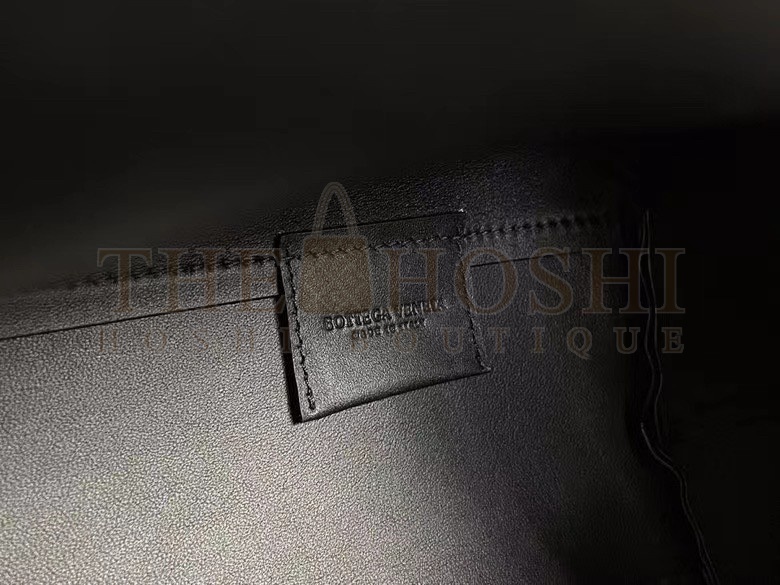 B0tt*ga Ven*ta Medium Point Top Handle Bag In Black Leather Master Quality