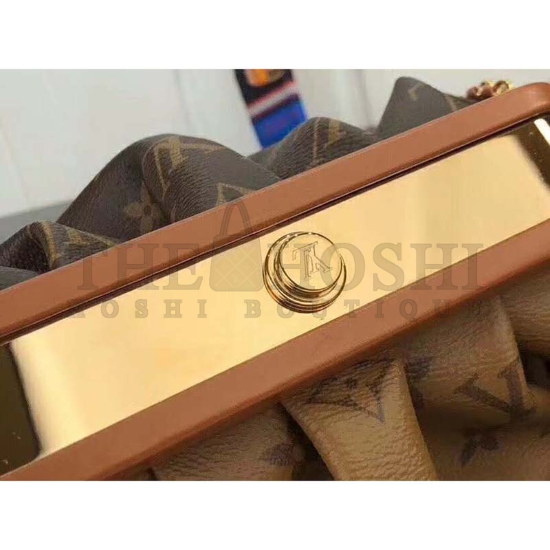 L0vis Vvtt0n LV Women Boursicot EW Pouch Monogram Coated Canvas Master Quality