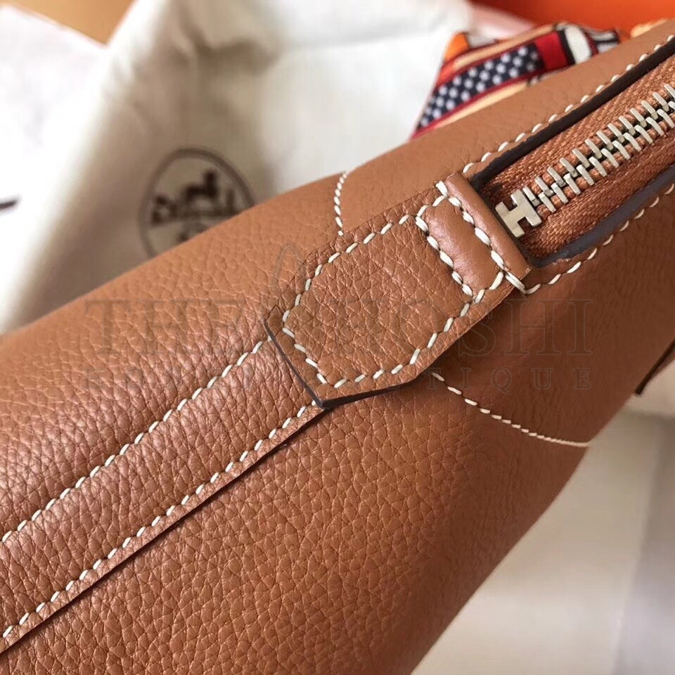 H**me5 Gold Clemence Bolide 35cm Handmade Bag Master Quality