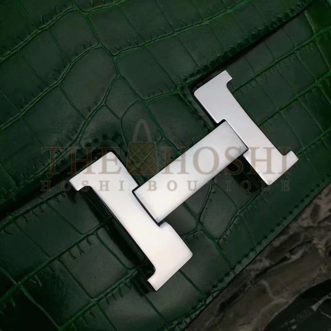 H**me5 Bamboo Constance MM 24cm Crocodile Bag Master Quality