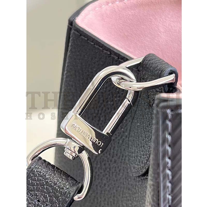 L0vis Vvtt0n LV Women Marelle Tote MM Gold Black Epi Grained Cowhide Master Quality