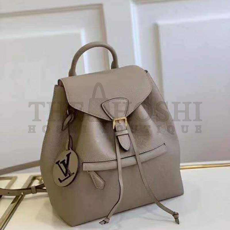 L0vis Vvtt0n LV Women Montsouris Backpack Monogram Empreinte Embossed Leather Master Quality